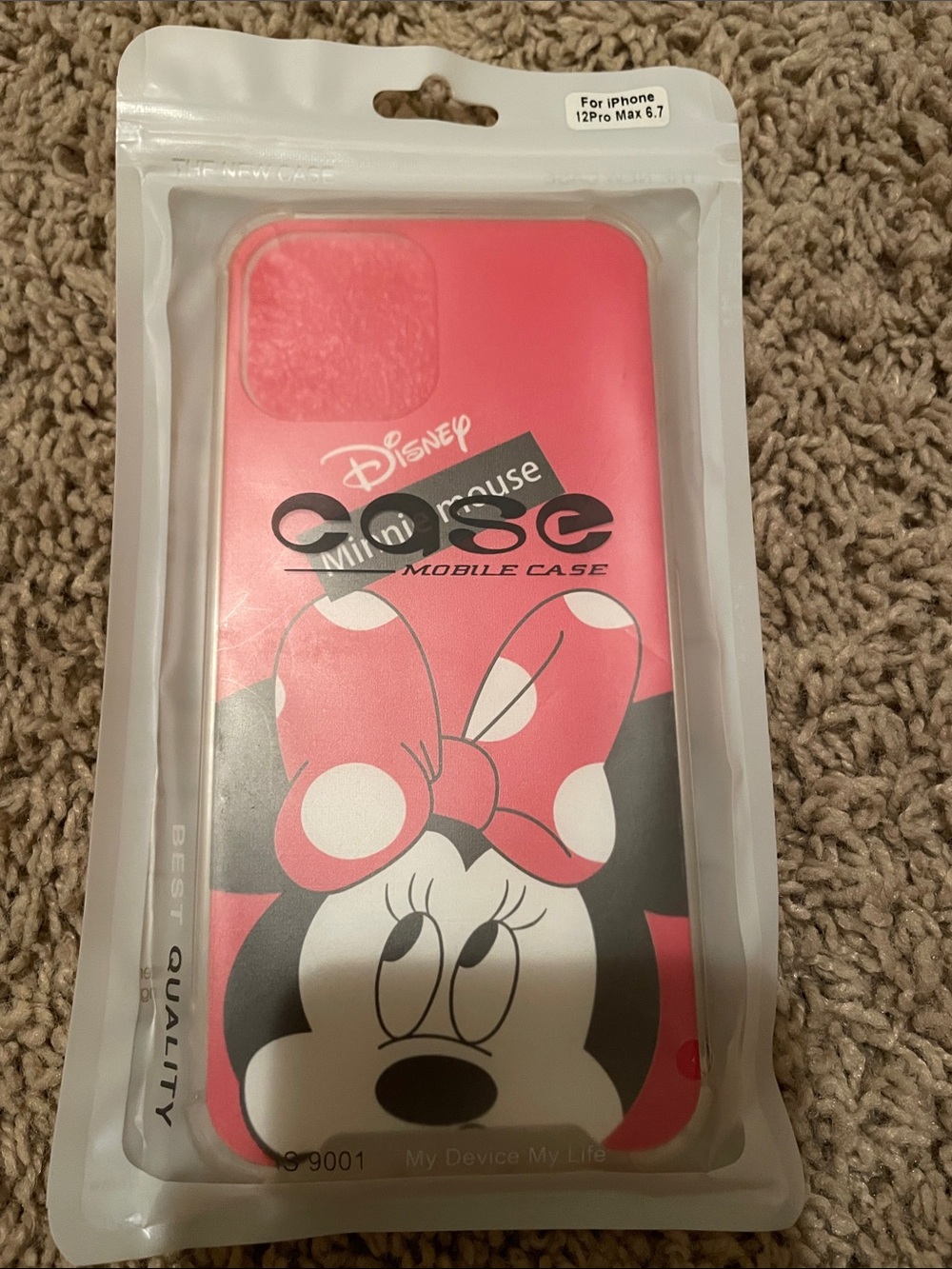 iphone 12pro Disney Minnie Mouse Pink iPhone Case